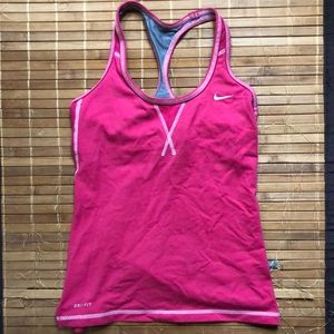 Nike Pink Athletic Tank Top
